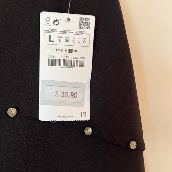 NWT ZARA mini skirt - Picture 4 of 6